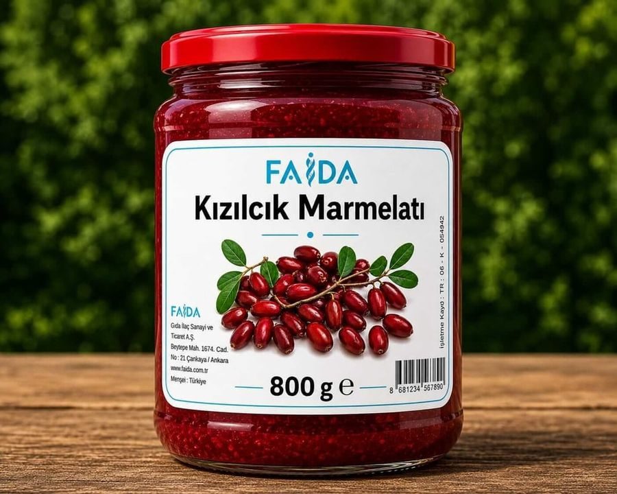 Kızılcık Marmelatı