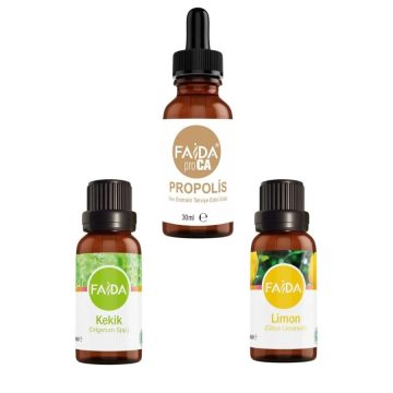Propolis, Kekik Yağı, Limon Yağı